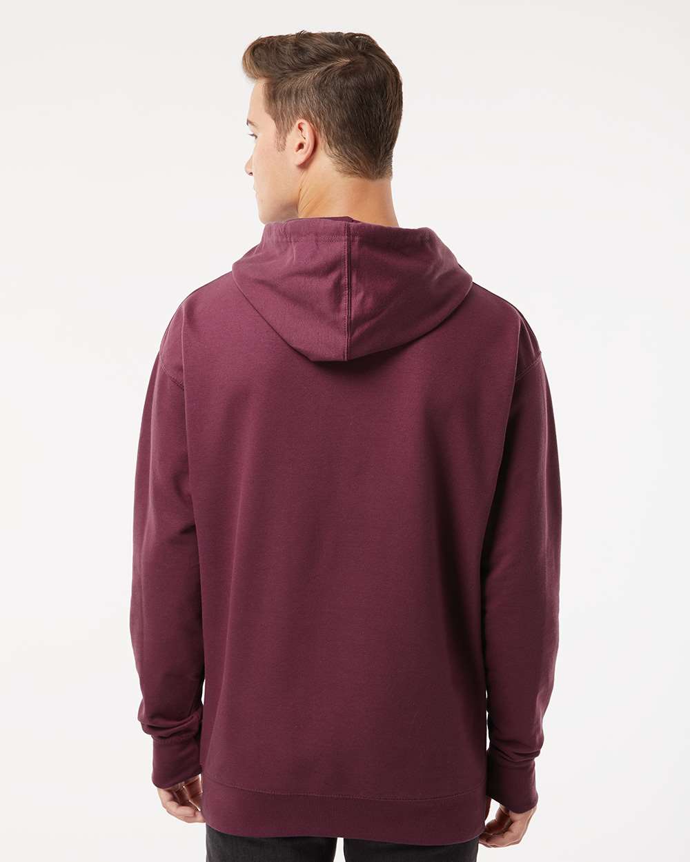 Midweight Hooded Pullover Sweatshirt